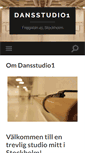 Mobile Screenshot of dansstudio1.se